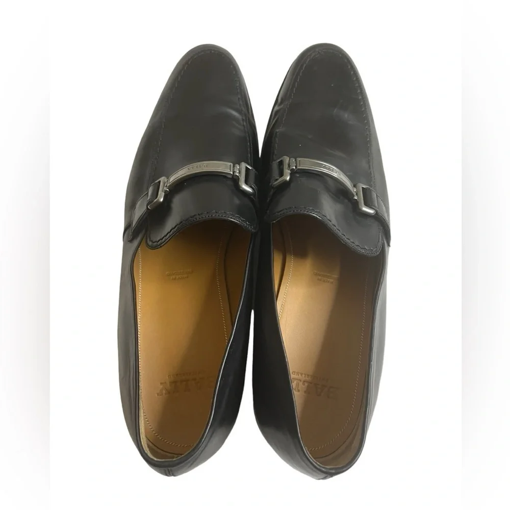 Bally Switzerland Lebel Horse Bit Loafers Mens  Size US 10.5D
